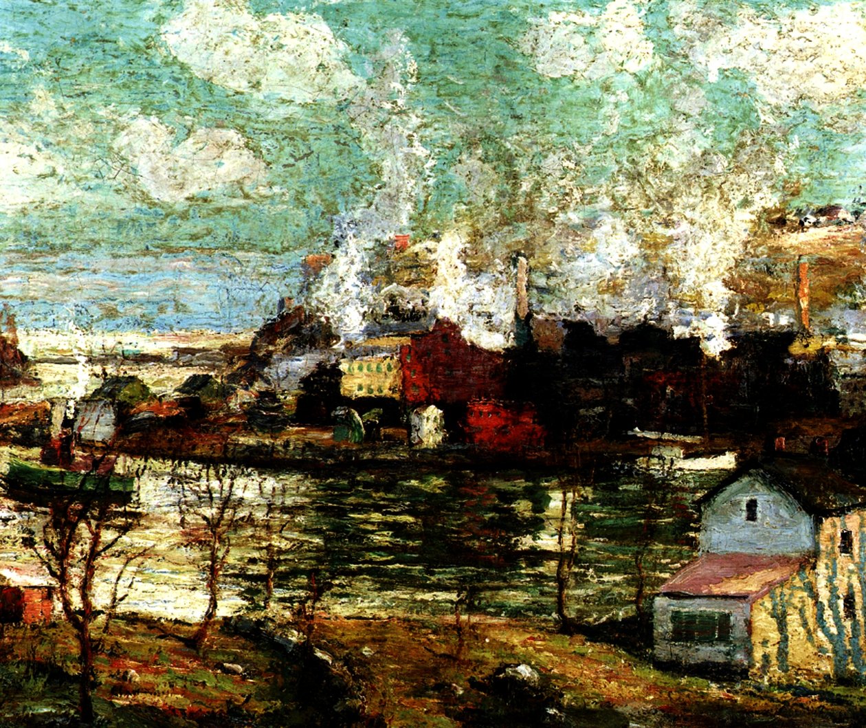 Spuyten Duyvil Creek, Brooklyn, New York, ca. 1914 av Ernest Lawson