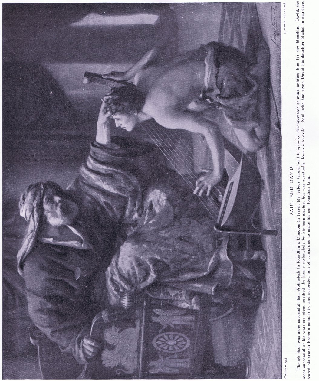 Saul og David av Ernest Normand