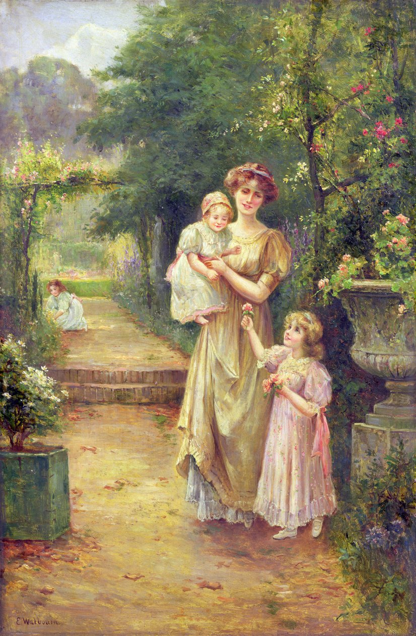 En for baby, ca. 1900 av Ernest Walbourn