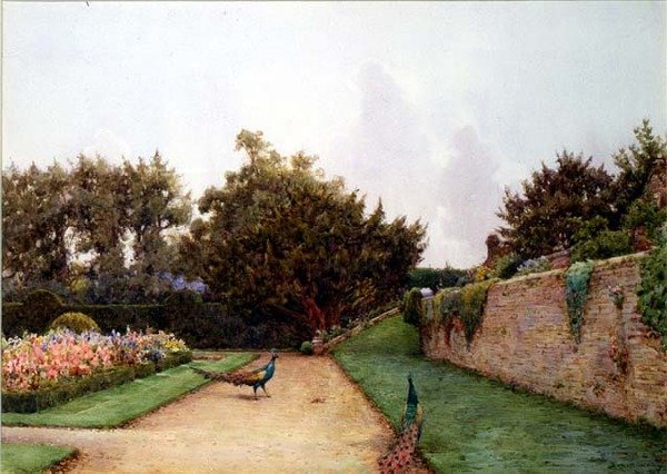 Below The Terrace, Penshurst, Kent av Ernest Arthur Rowe
