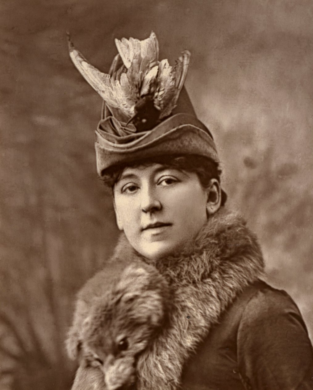 Amy Roselle , britisk skuespillerinne, 1887 av Ernest Barraud
