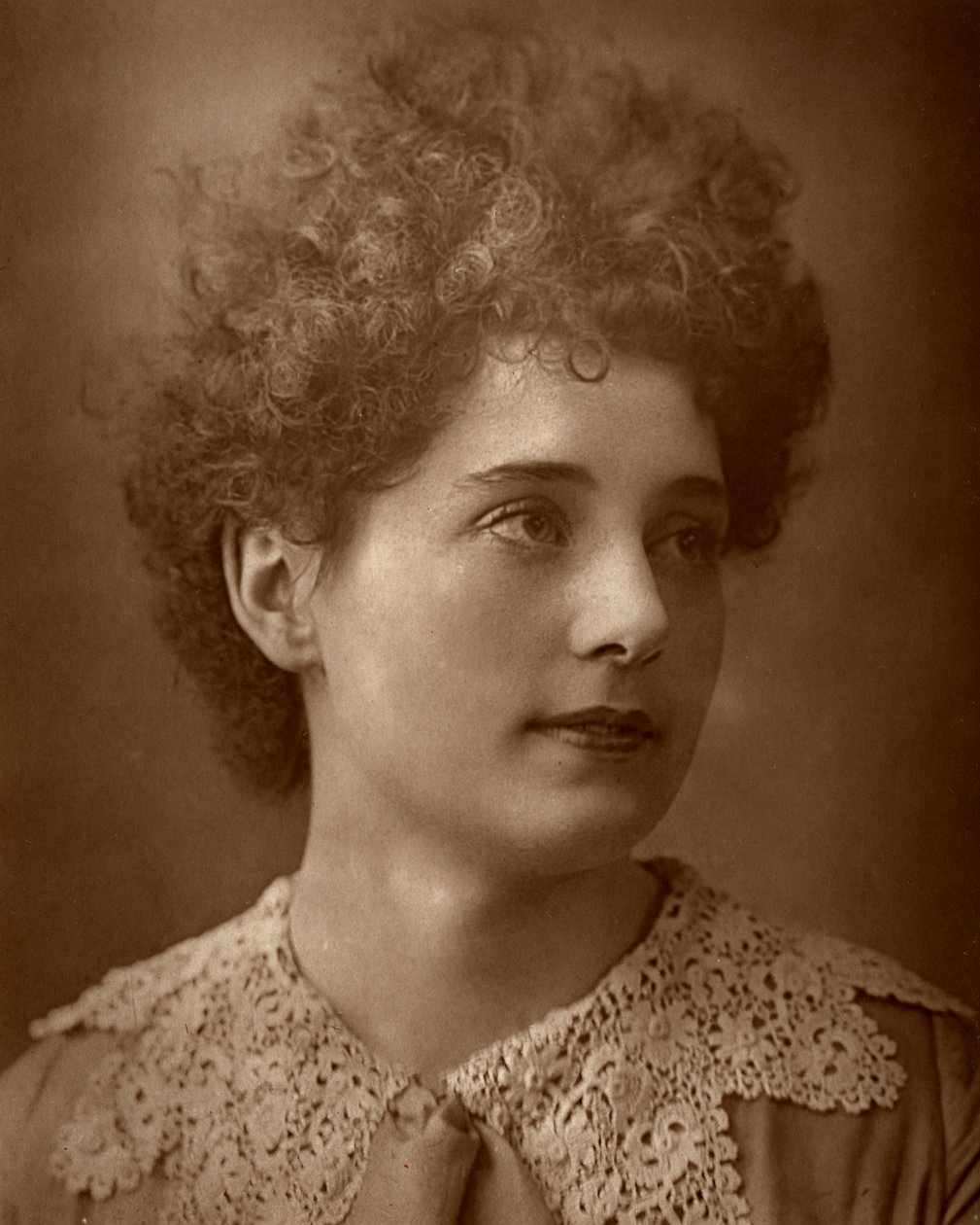 Blanche Horlock , britisk skuespillerinne, 1887 av Ernest Barraud