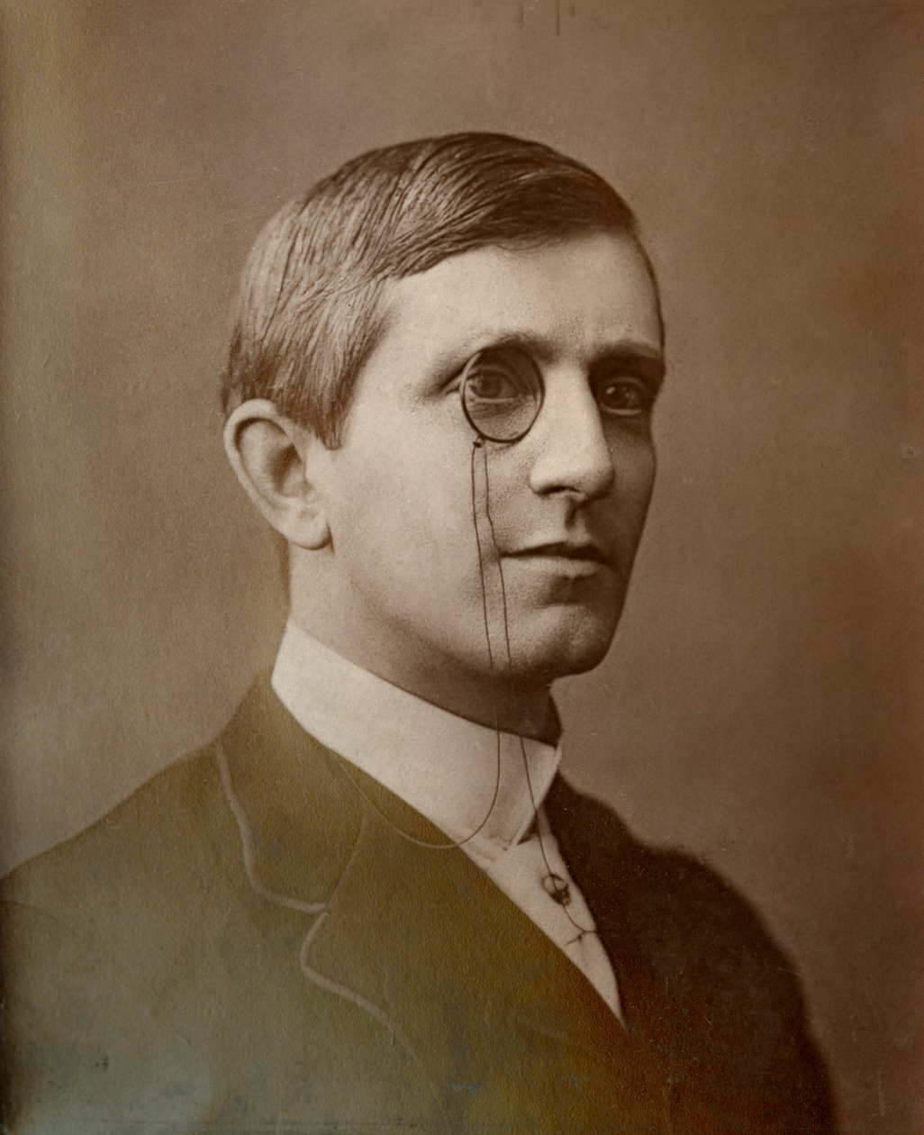 Brandon Thomas , britisk skuespiller, dramatiker og låtskriver, 1887 av Ernest Barraud