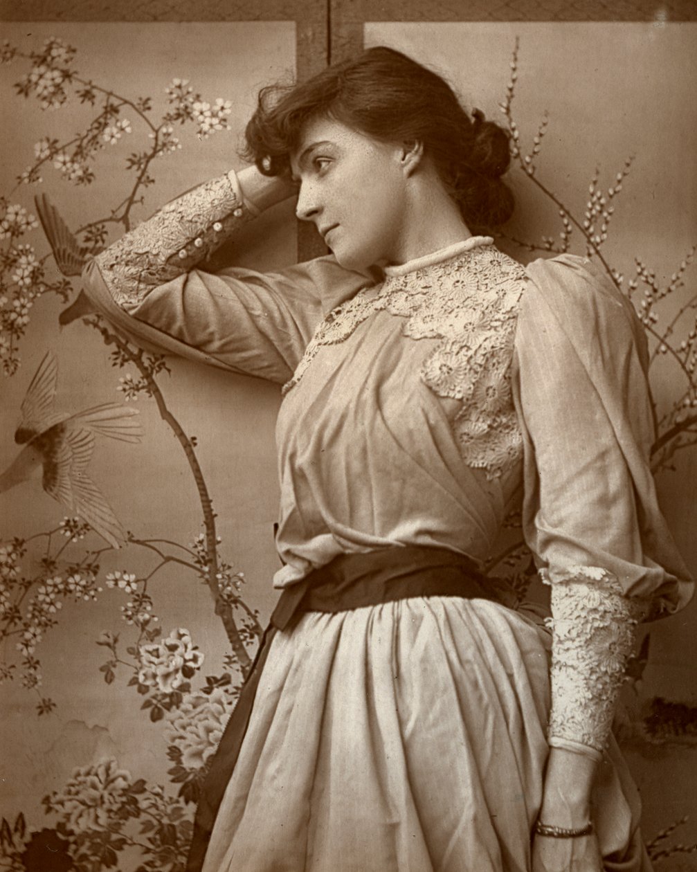 Cora Urquhart Brown-Potter , amerikansk skuespillerinne, 1887 av Ernest Barraud