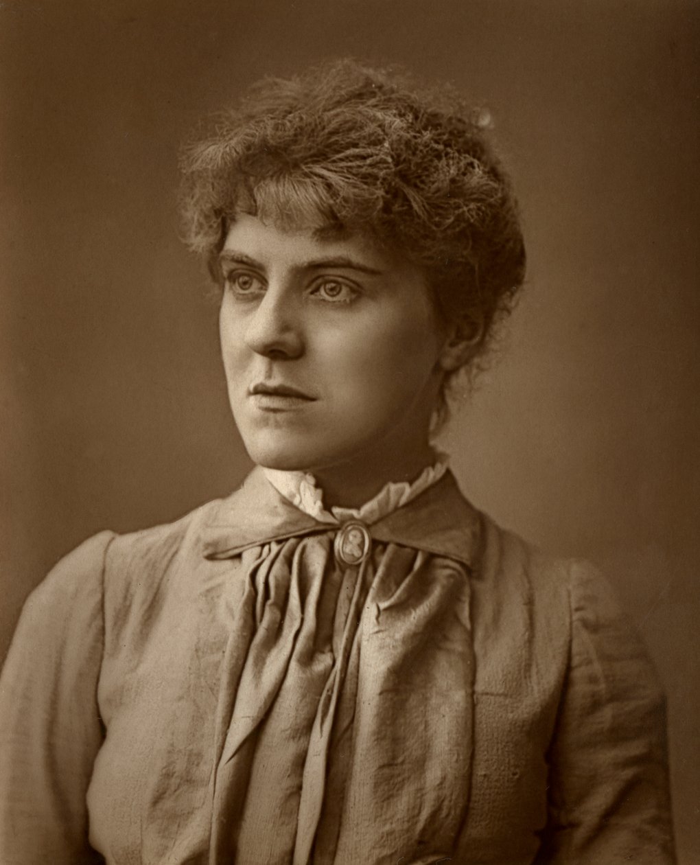 Janet Achurch , britisk skuespillerinne og skuespiller-manager, 1887 av Ernest Barraud