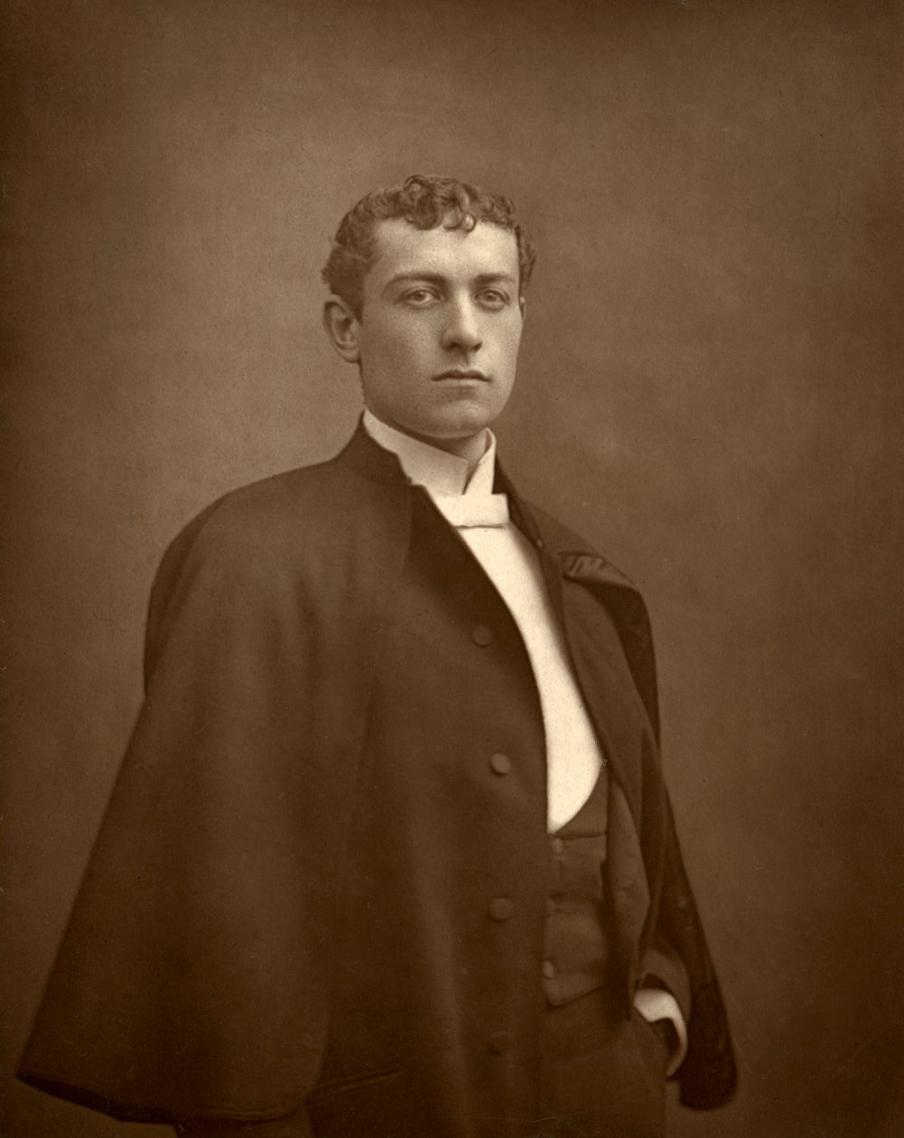 Lewis Waller , britisk skuespiller, 1887 av Ernest Barraud