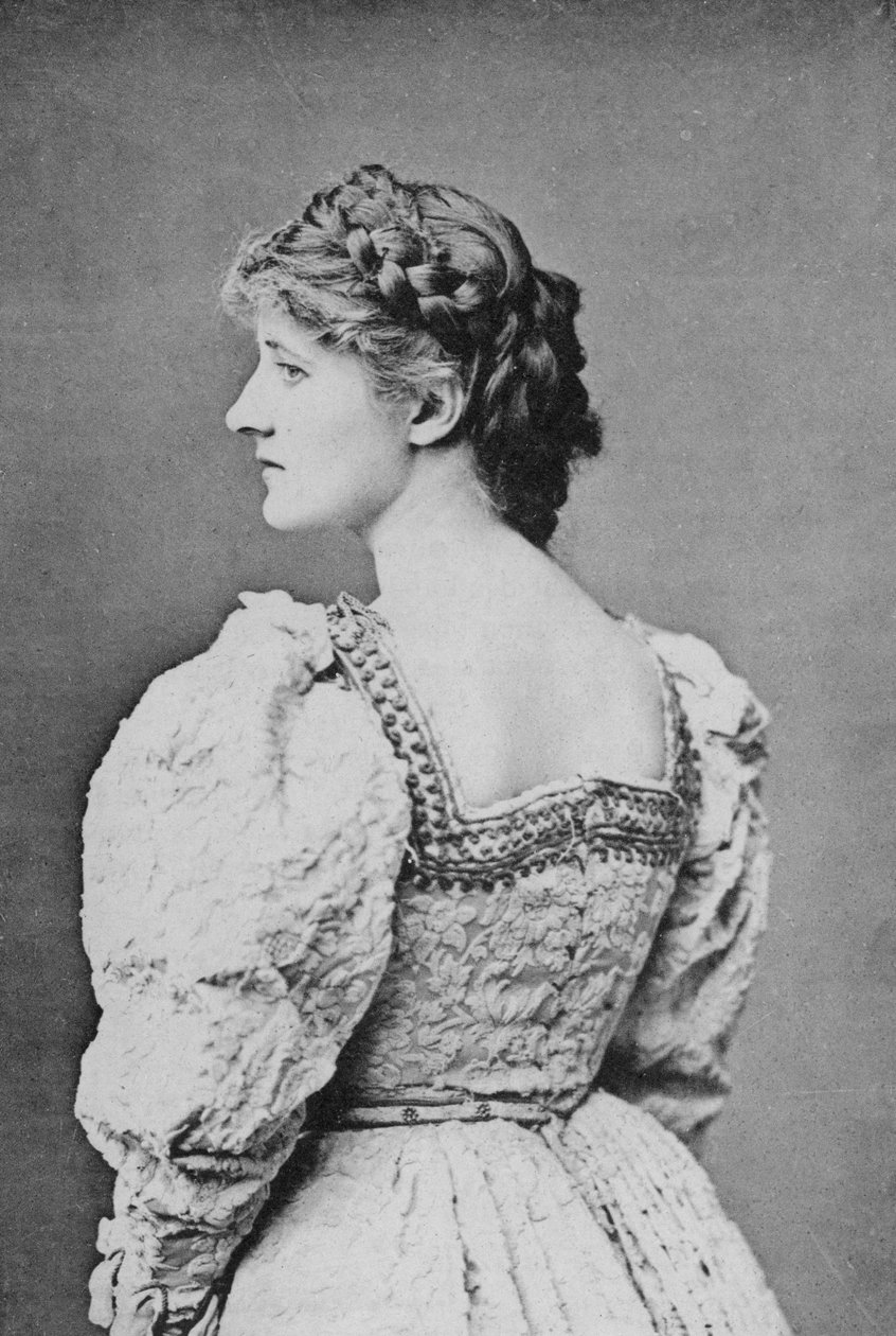 Mary Anderson , amerikansk skuespillerinne, 1887 av Ernest Barraud