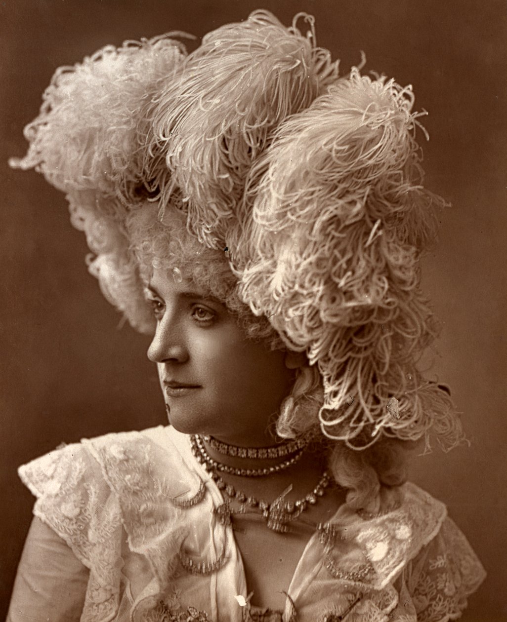 Miss Wadman , britisk skuespillerinne, 1888 av Ernest Barraud