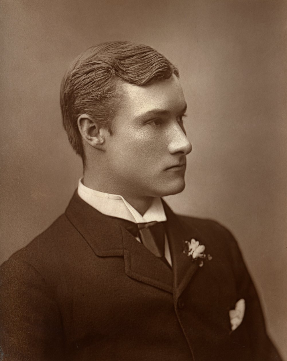Percy Lynal , britisk skuespiller, 1887 av Ernest Barraud