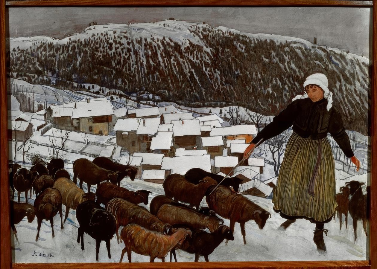 Geiteholderen av Ernest Bieler