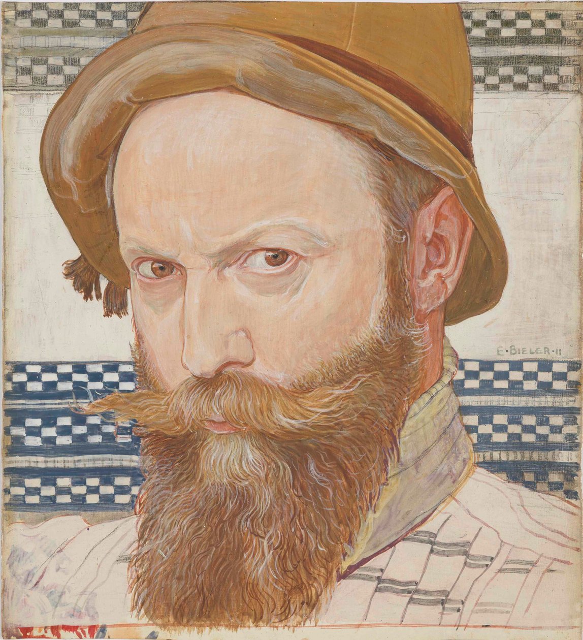 Selvportrett, 1911. av Ernest Bieler