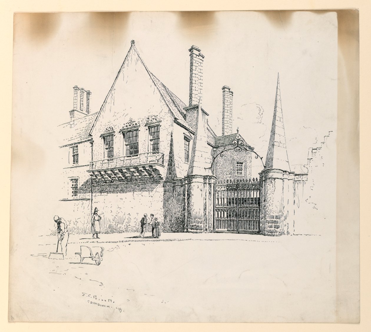 Moray House, Edinburgh av Ernest Clifford Peixotto