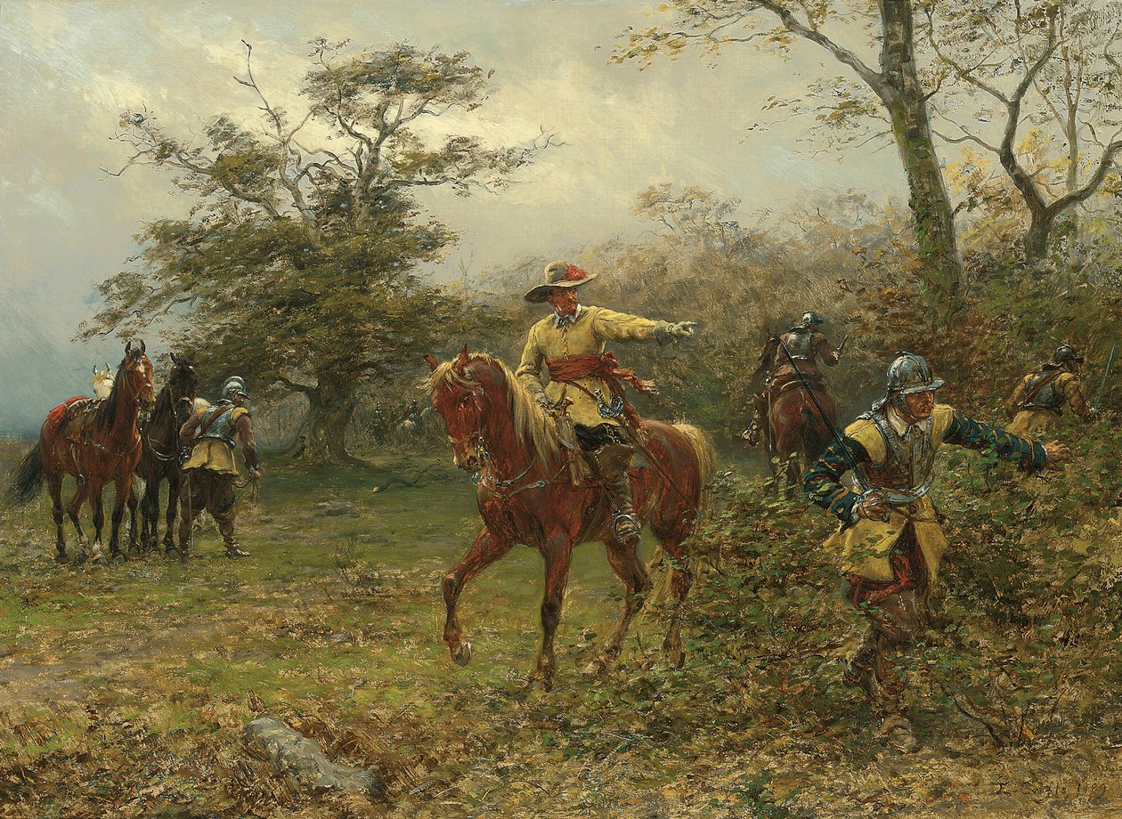 Boscobel Oak, 1889 av Ernest Crofts