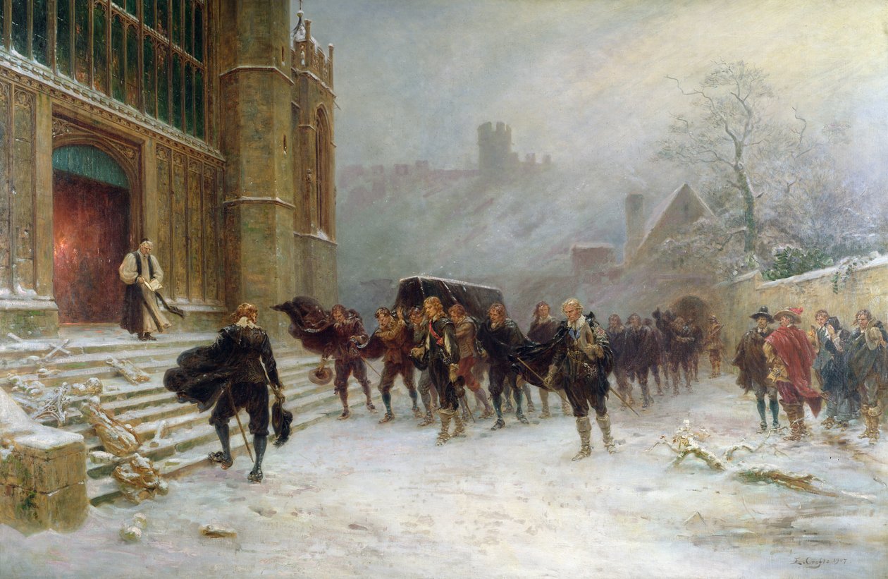 Begravelsen til kong Charles I - St. George