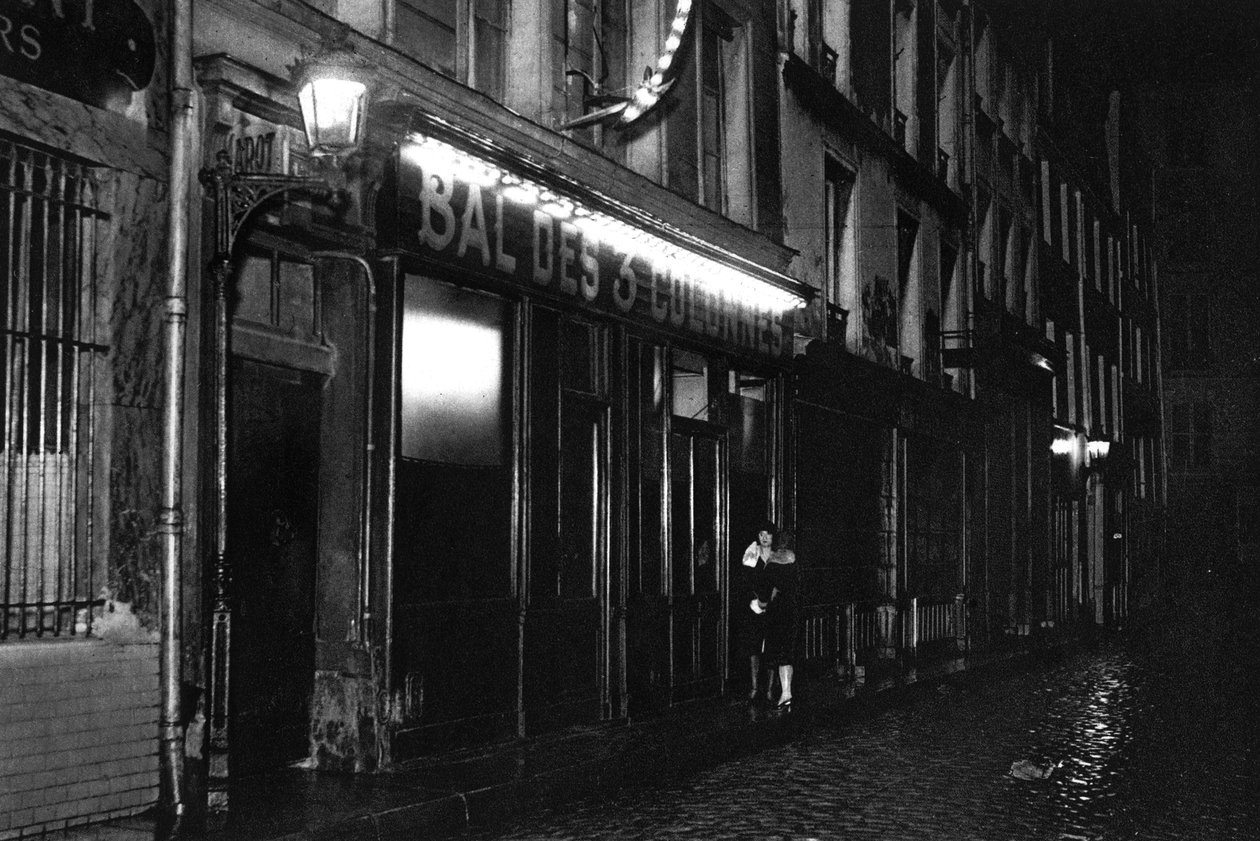 Inngang til en balmusette, Rue de Lappe, Paris, 1931 av Ernest Flammarion