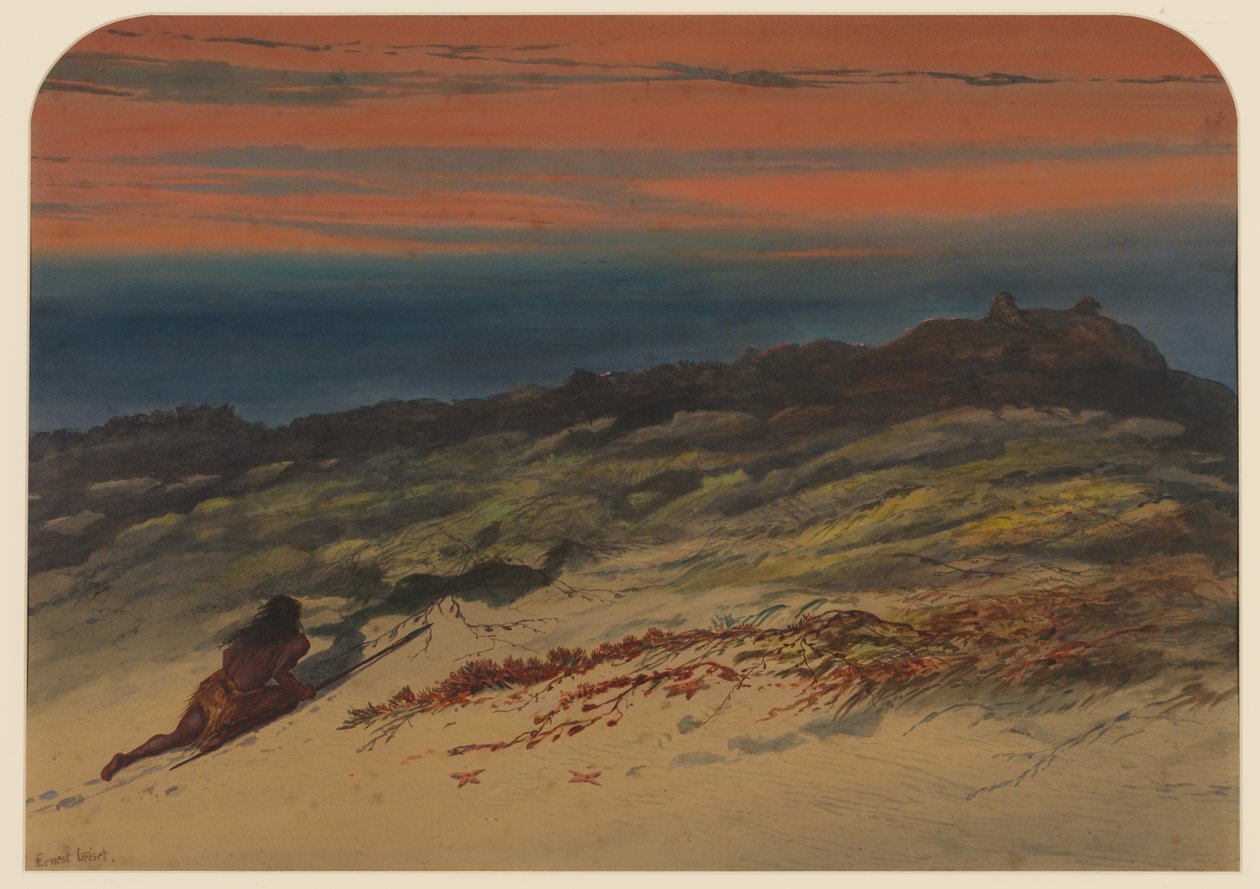 Jakt på sel, 1871 av Ernest Henry Griset