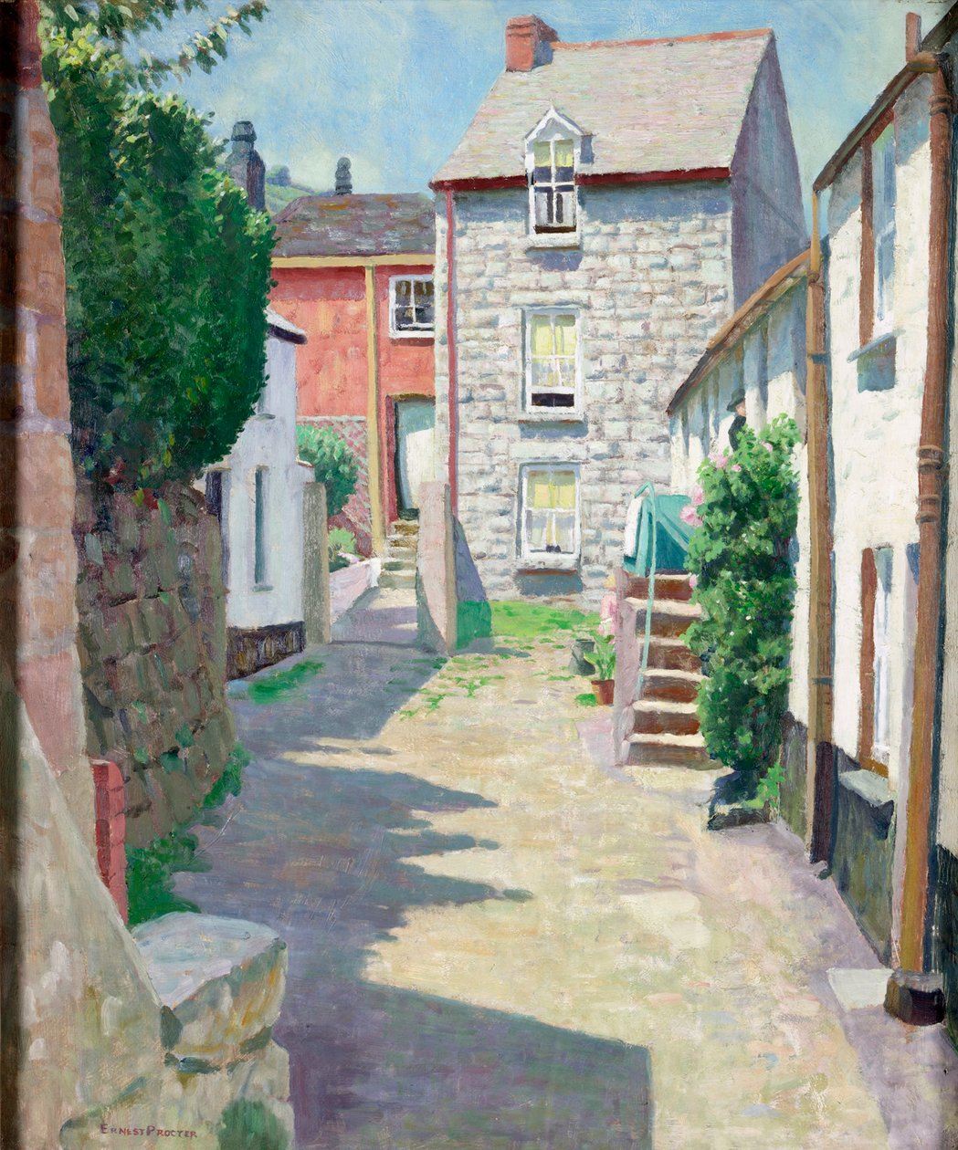 Hytta, ca. 1931 av Ernest Procter