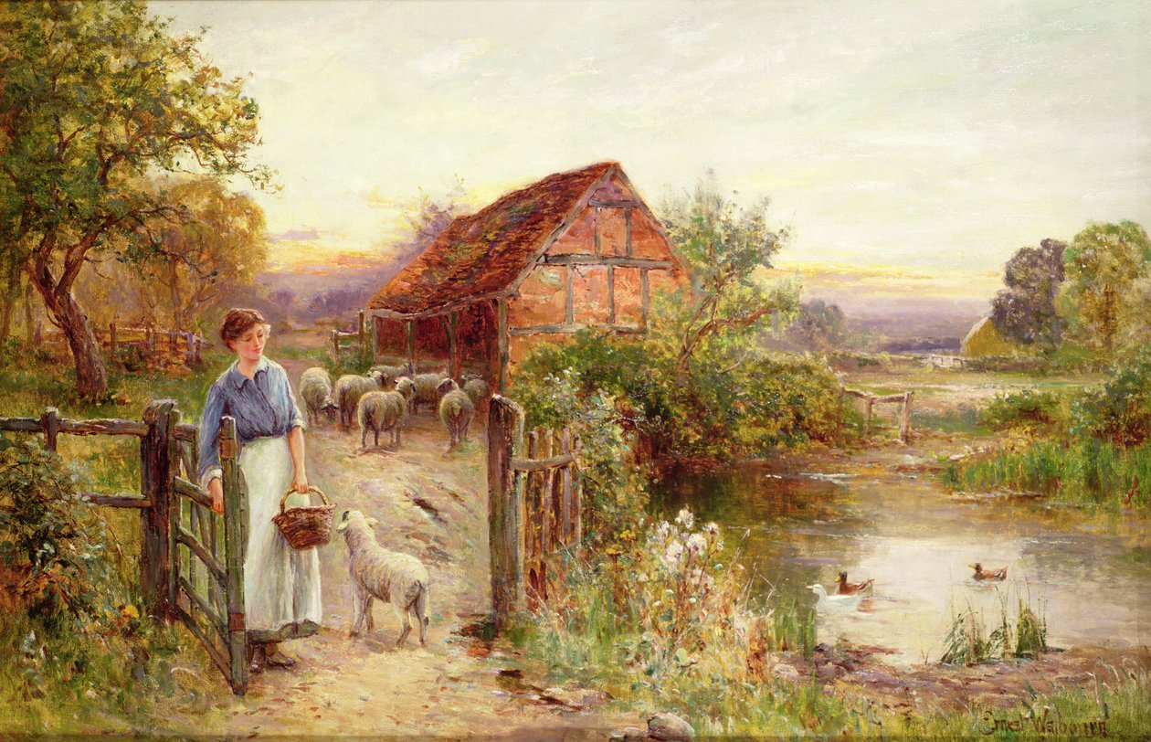 Bringe sauene hjem av Ernest Walbourn