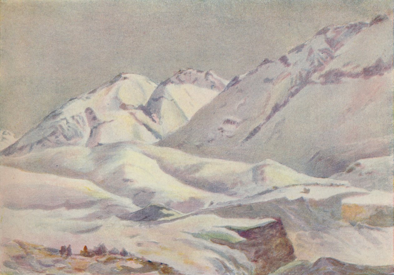 Andesfjellene, 1916 av Ernest William Christmas