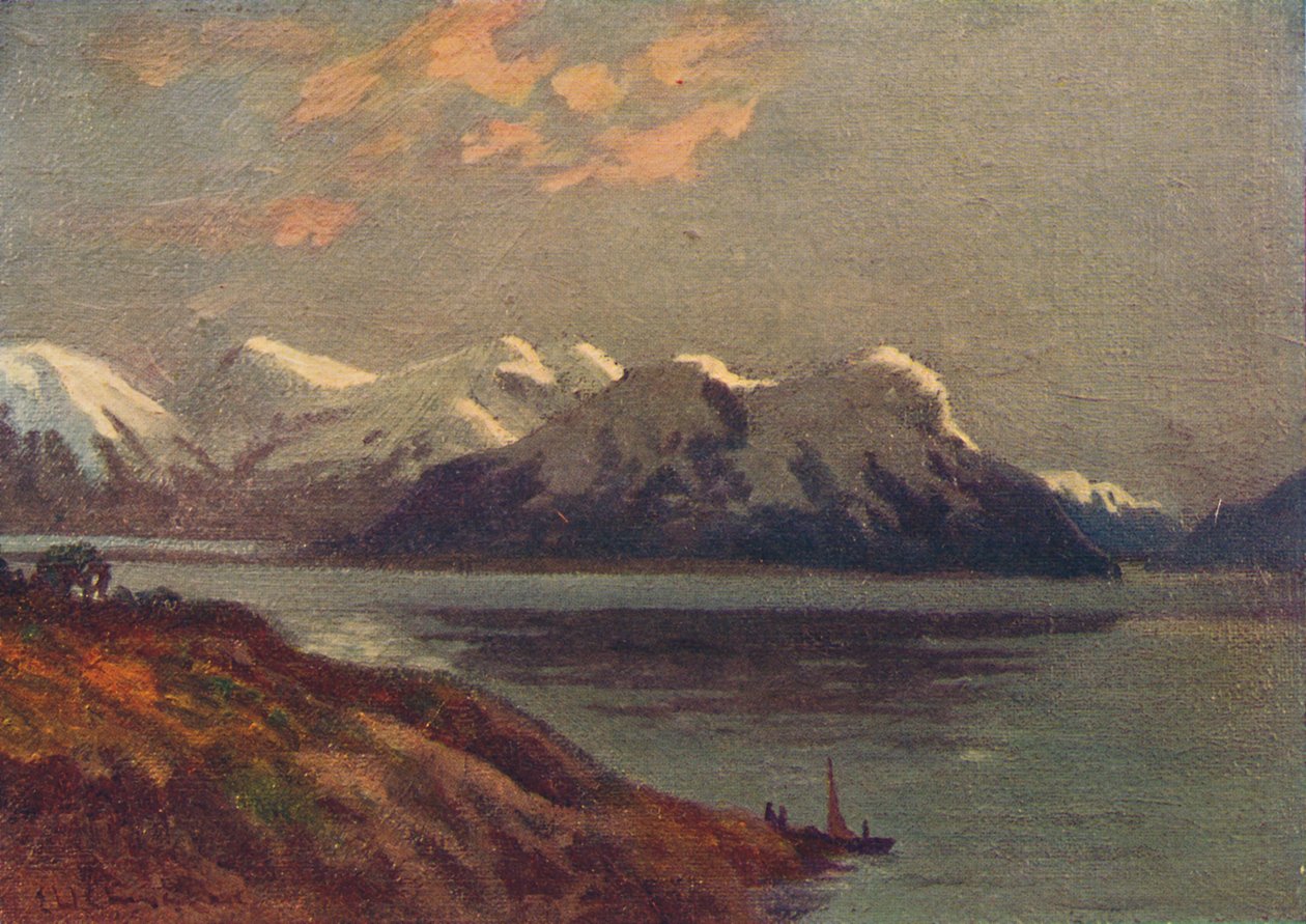 Magellanstredet, 1916 av Ernest William Christmas