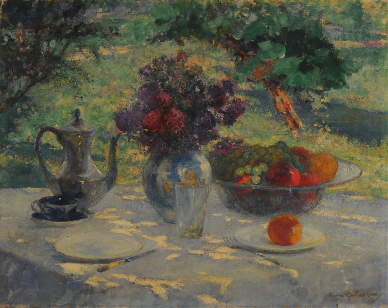 Stille natur av Ernesto DE LA Carcova