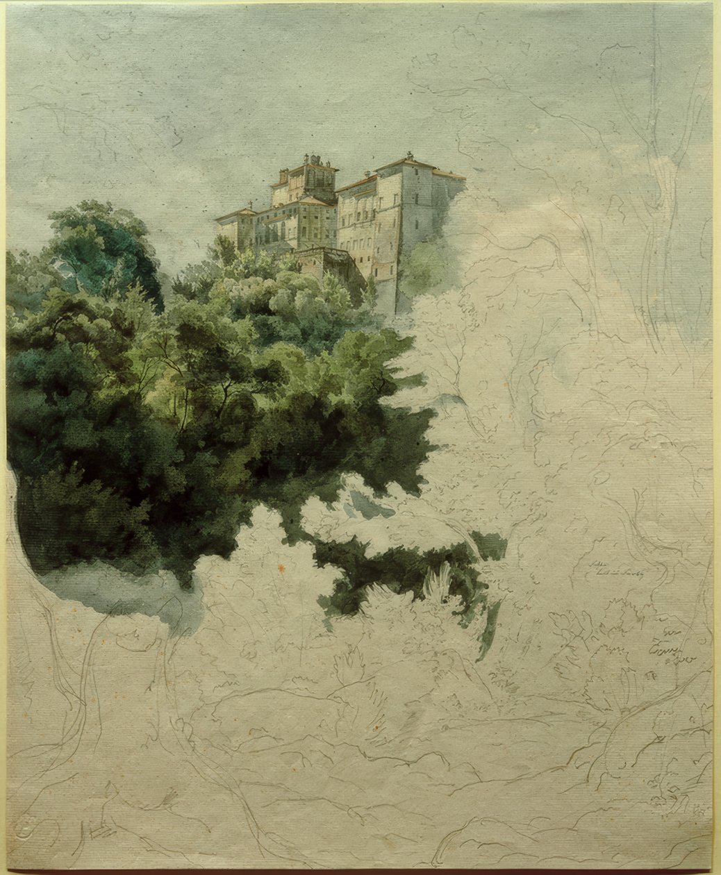 Villa Chigi i Ariccia av Ernst Fries