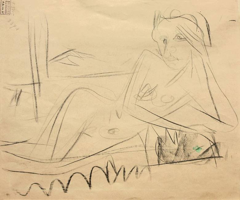 vår av Ernst Ludwig Kirchner