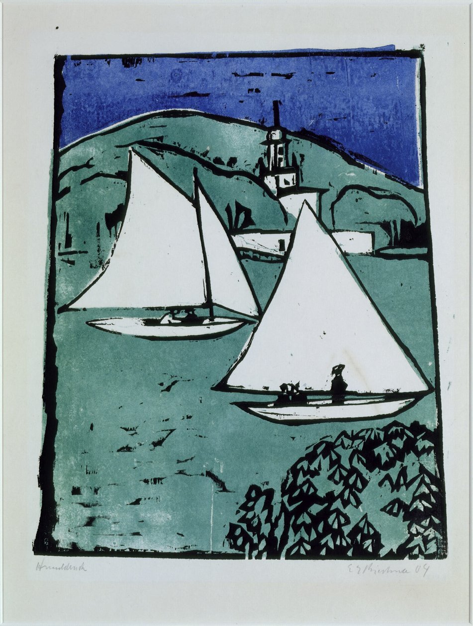 Mueggelsee av Ernst Ludwig Kirchner