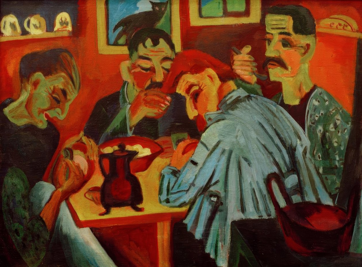 Bondelunsj av Ernst Ludwig Kirchner