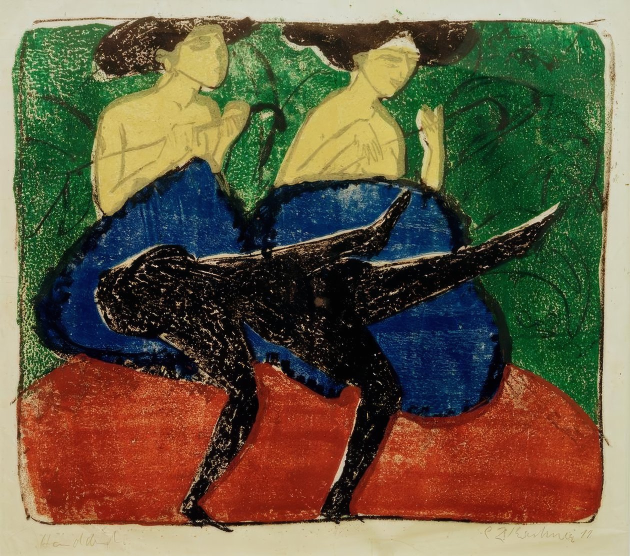 Kakevandring av Ernst Ludwig Kirchner