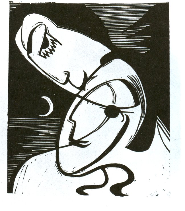 Kysset av Ernst Ludwig Kirchner
