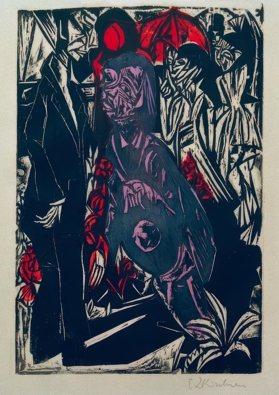 Selger skyggen av Ernst Ludwig Kirchner
