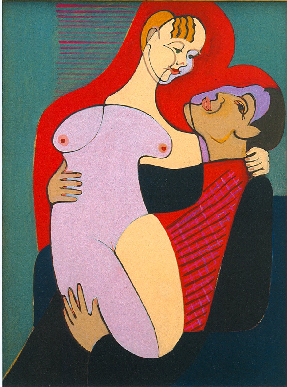Store elskere av Ernst Ludwig Kirchner