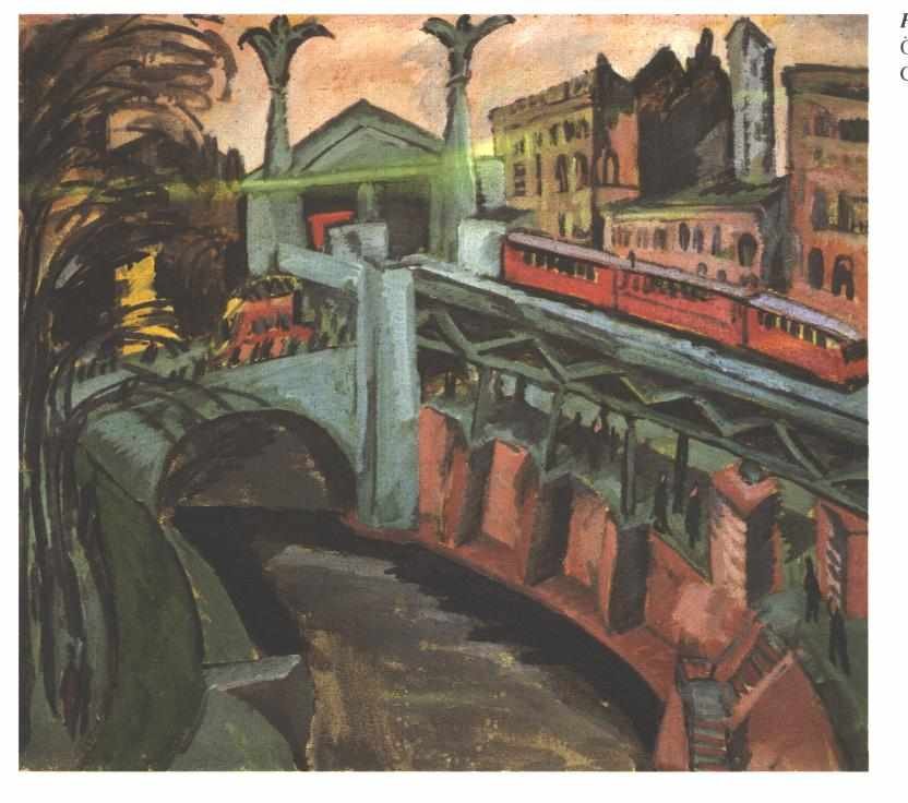 Hallesches Tor av Ernst Ludwig Kirchner