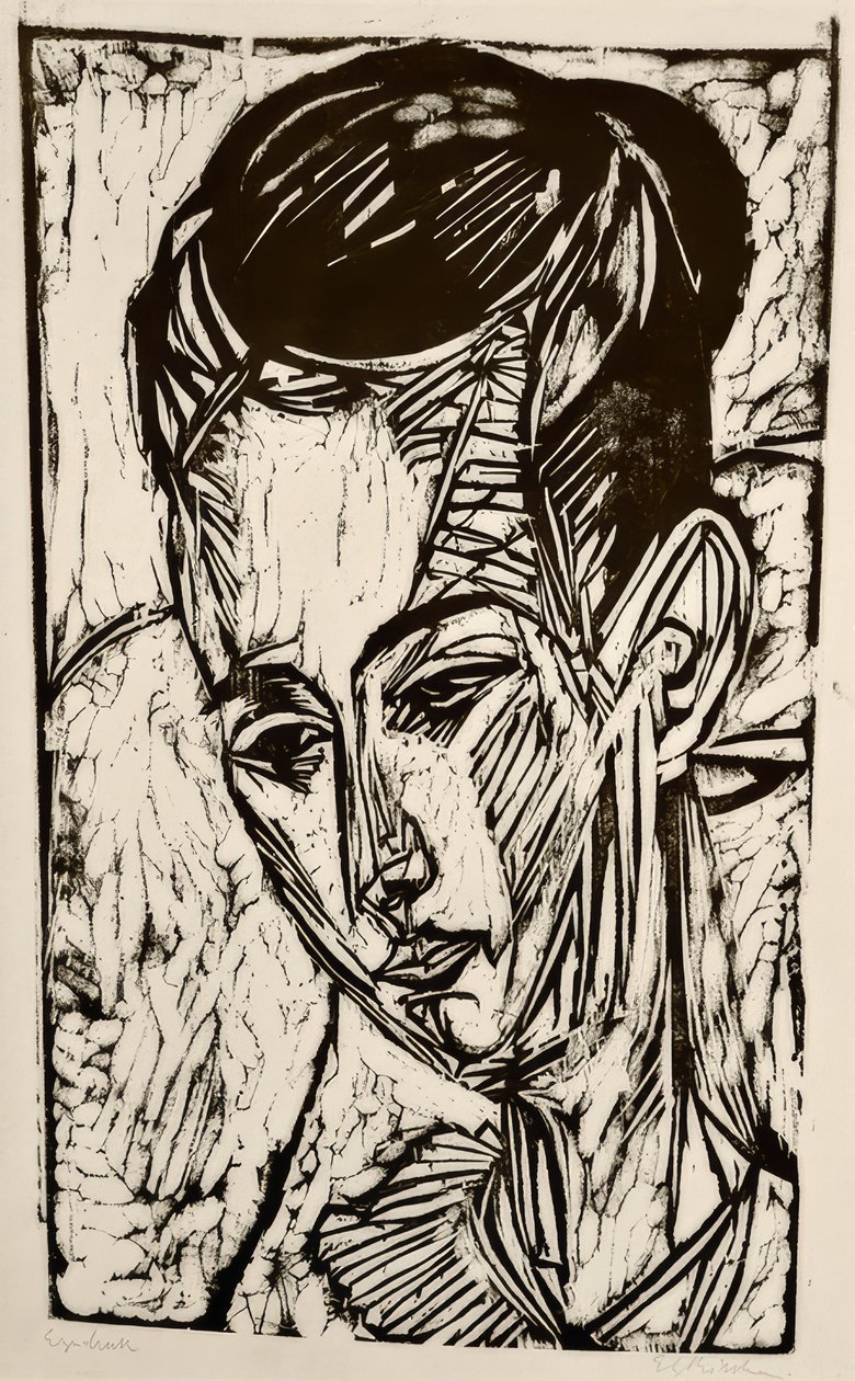 Hoveddatter Hardt av Ernst Ludwig Kirchner