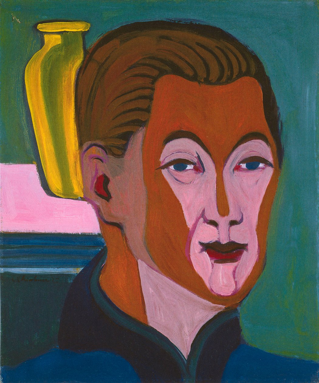 Leder for maleren av Ernst Ludwig Kirchner