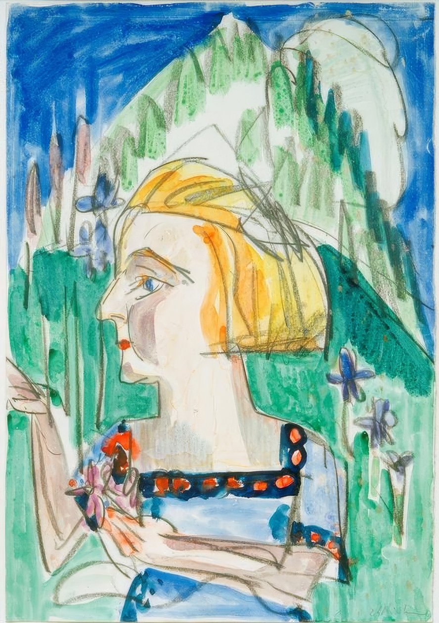 Mariele av Ernst Ludwig Kirchner
