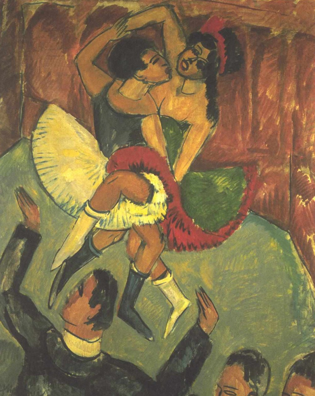 Negertanz av Ernst Ludwig Kirchner