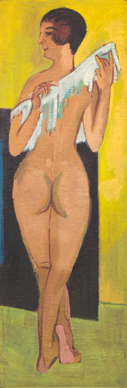 Nakenfigur av Ernst Ludwig Kirchner