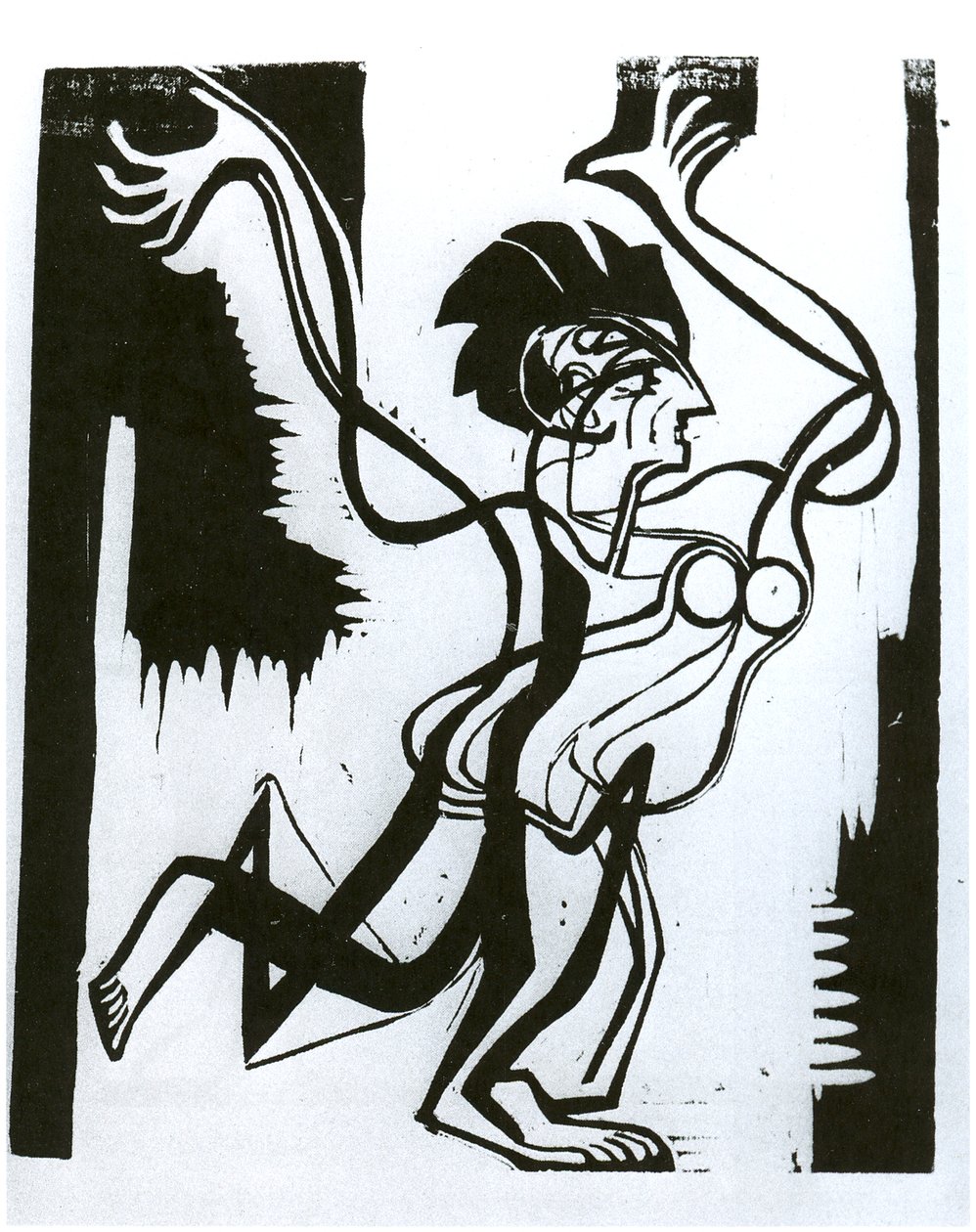 Palucca av Ernst Ludwig Kirchner