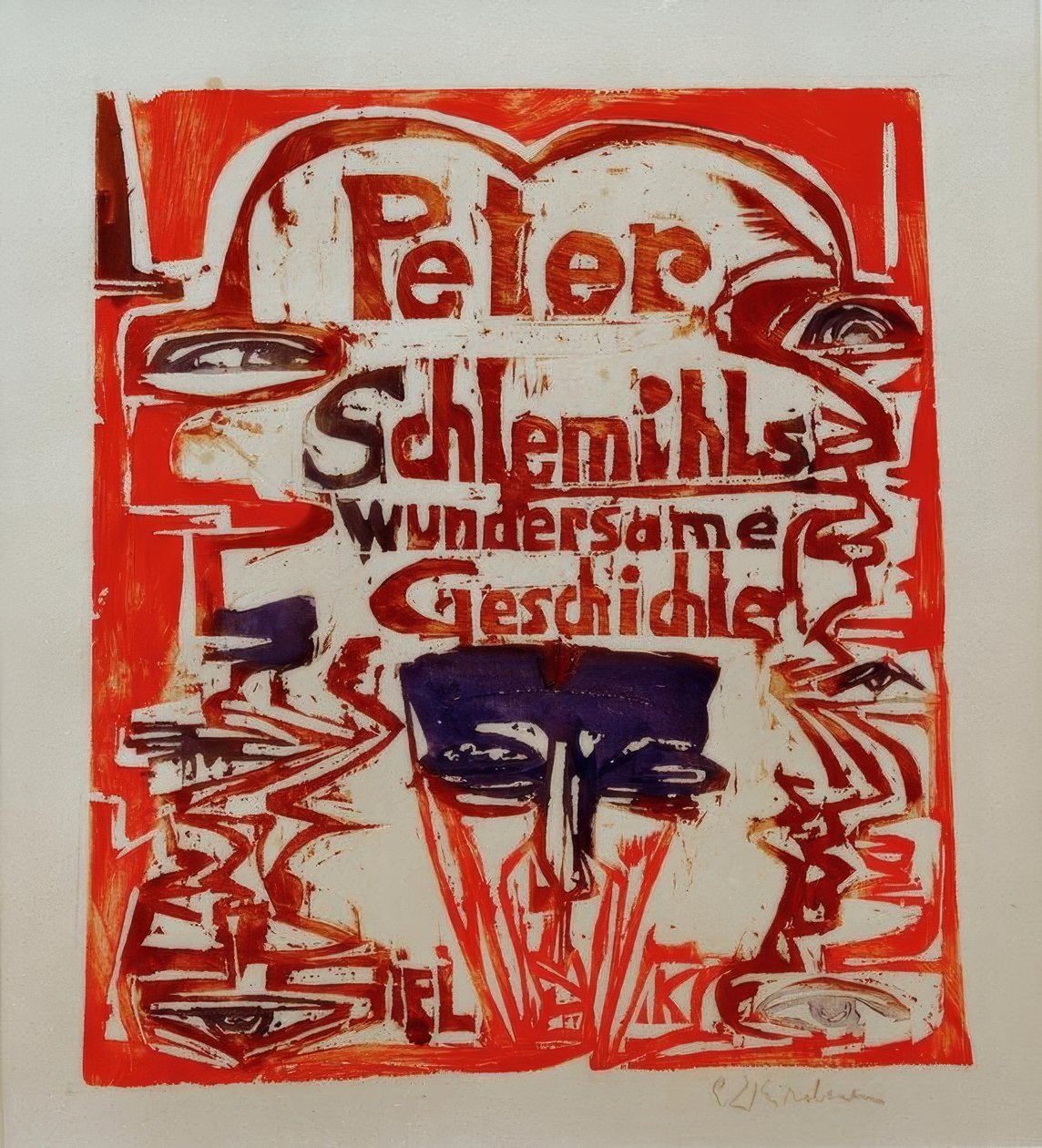 Peter Schlemihls fantastiske historie av Ernst Ludwig Kirchner