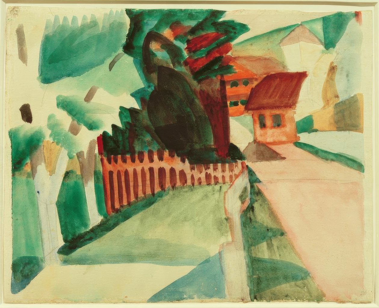 Portrett Otto Mueller av Ernst Ludwig Kirchner