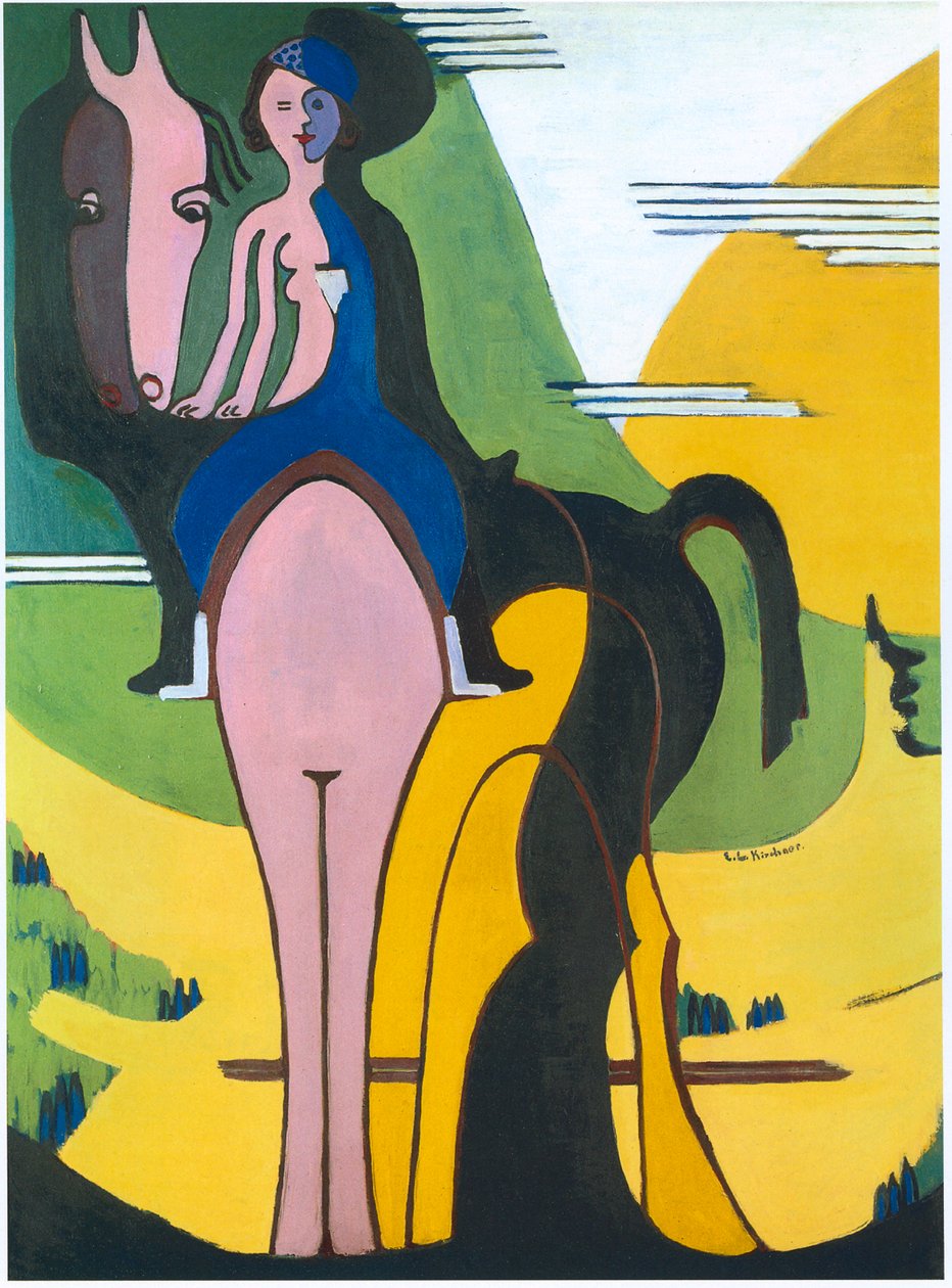 Rytter av Ernst Ludwig Kirchner