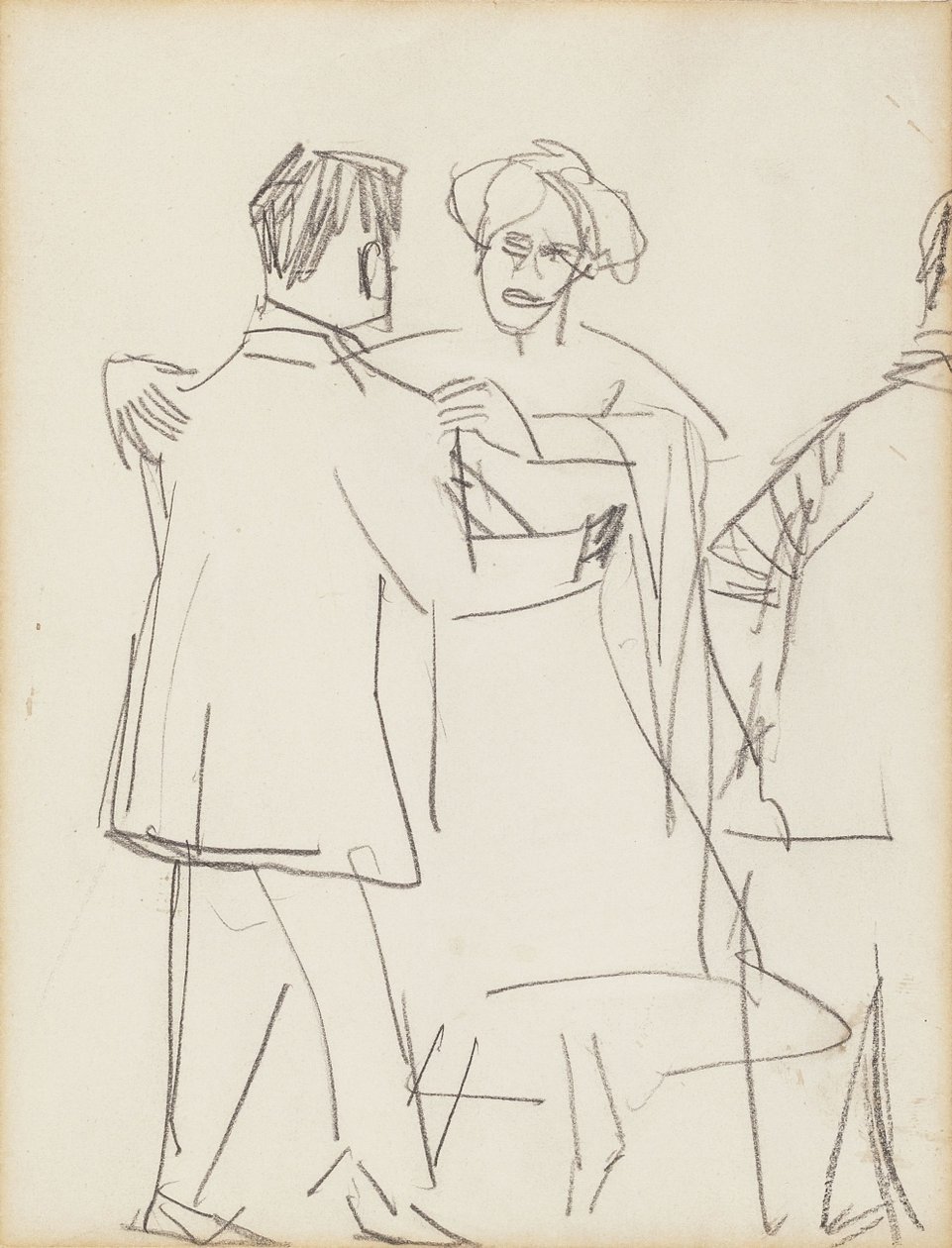 DANSEPAR av Ernst Ludwig Kirchner