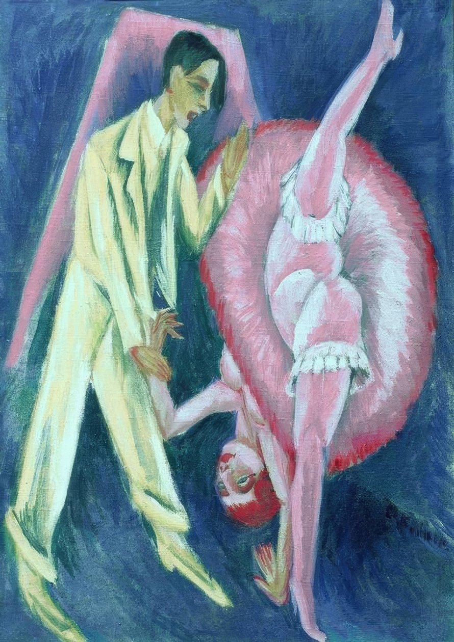 Dansepar av Ernst Ludwig Kirchner
