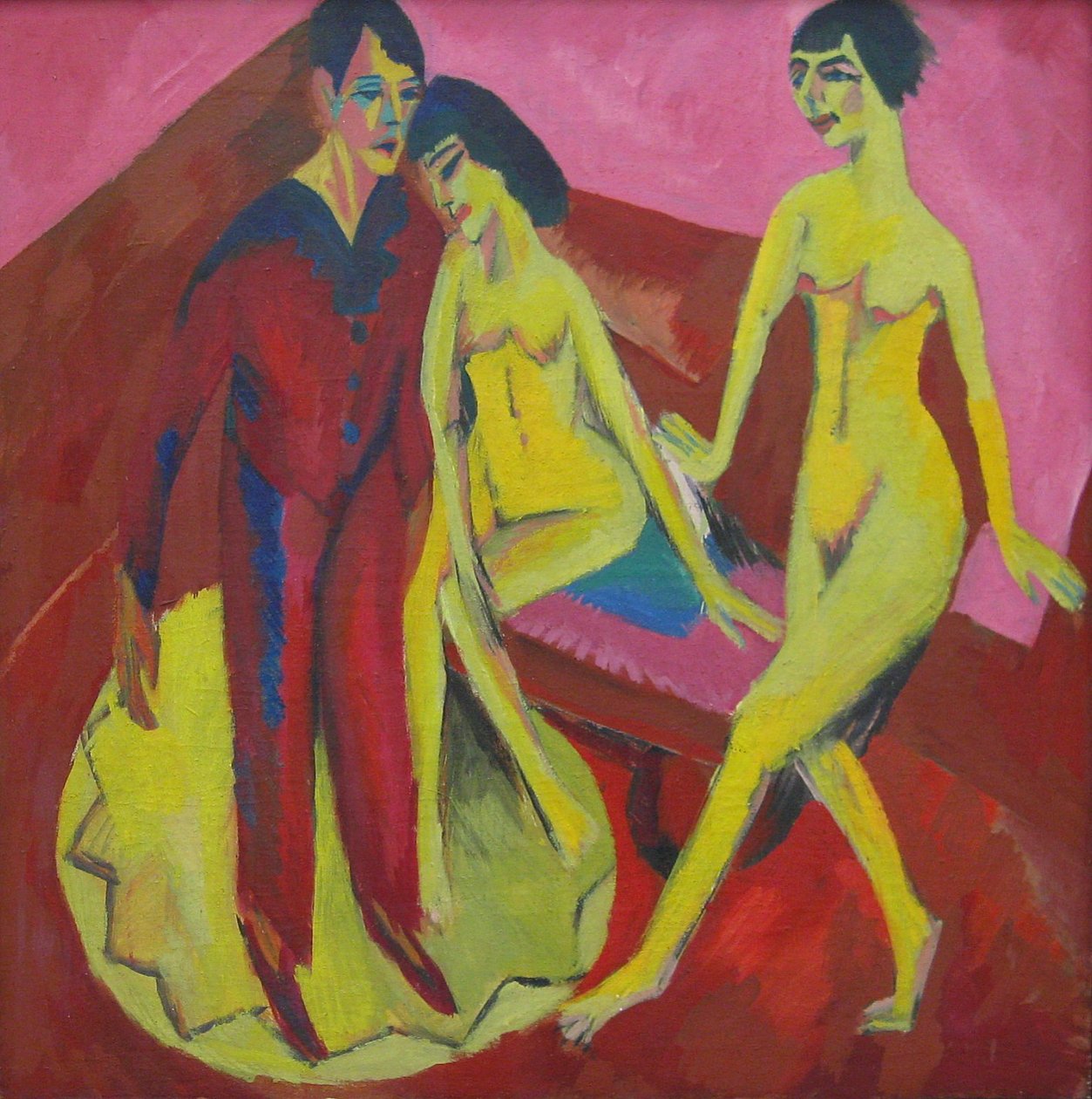 Danseskole av Ernst Ludwig Kirchner