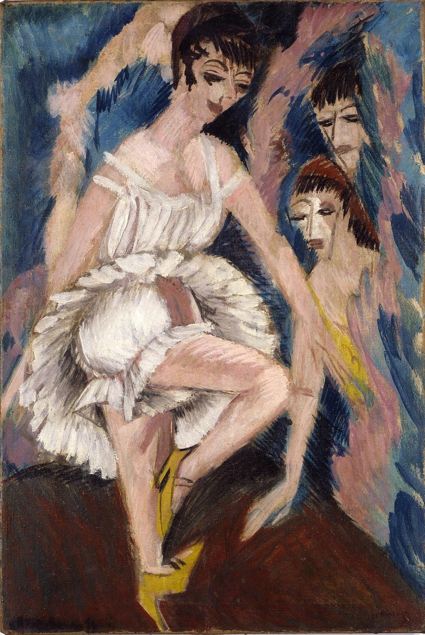 danser av Ernst Ludwig Kirchner