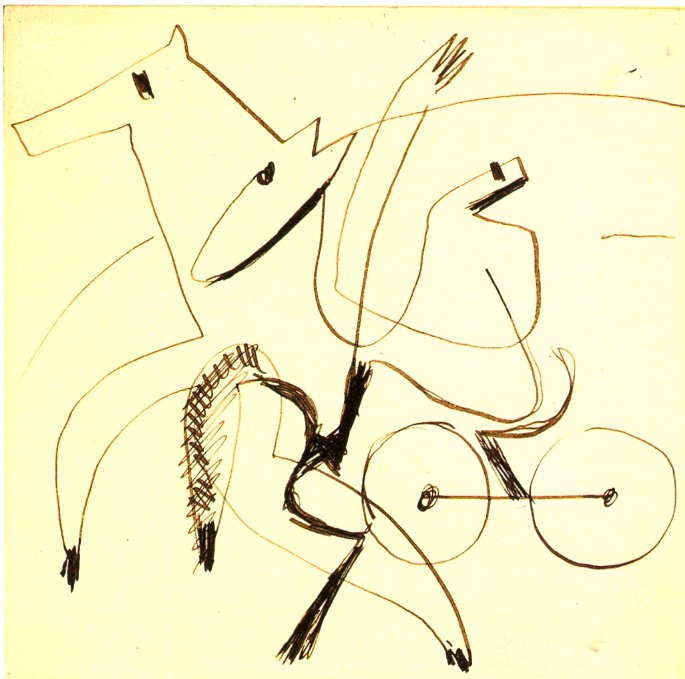 Team av travere av Ernst Ludwig Kirchner