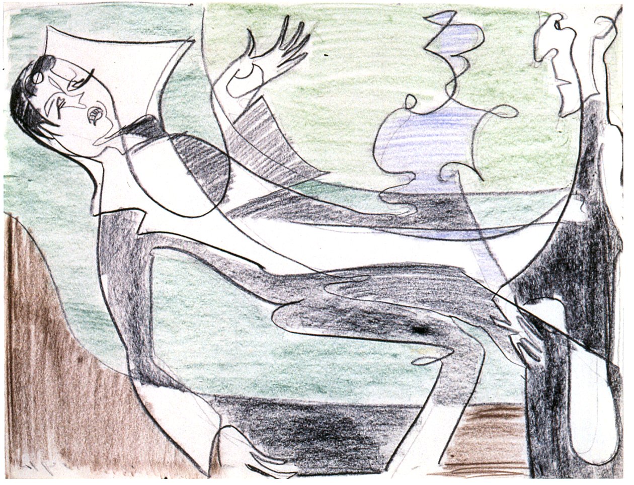 underholdning av Ernst Ludwig Kirchner