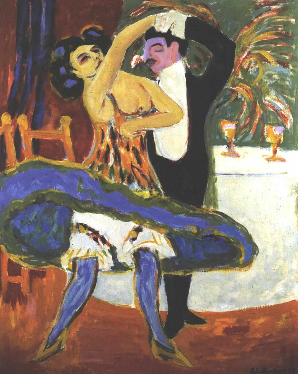 Variete av Ernst Ludwig Kirchner